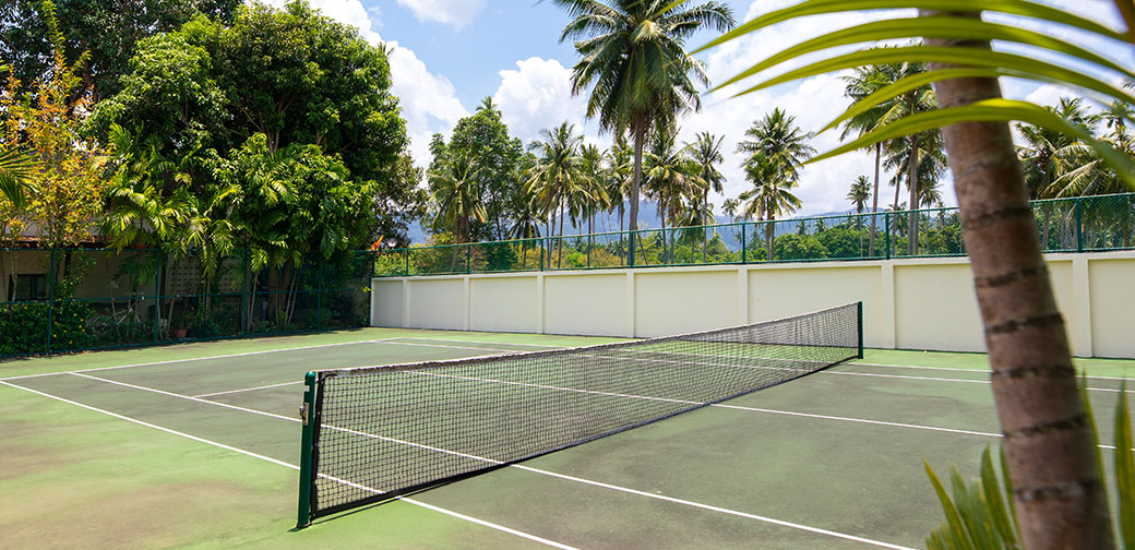 Waimarie - Private tennis court