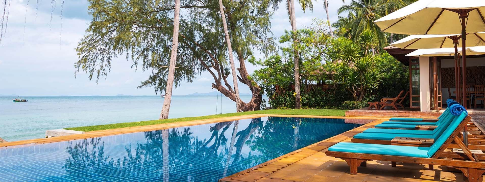 Waimarie - View from the pool